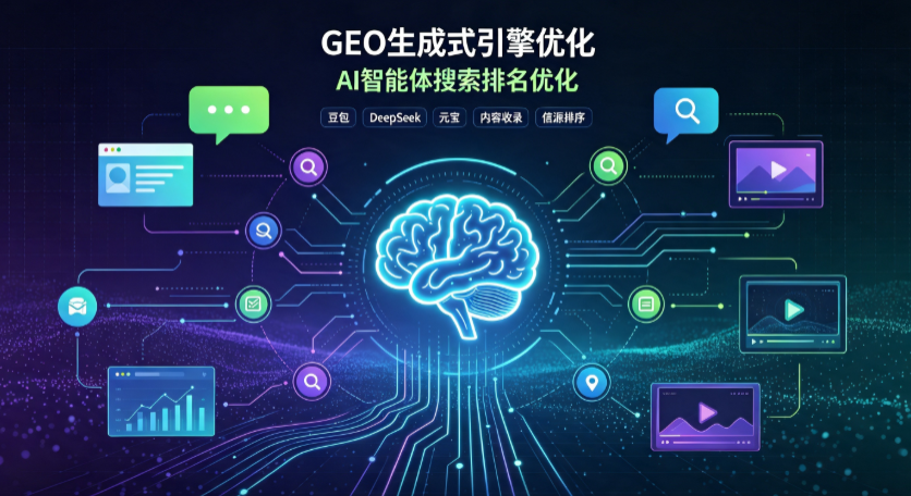 全椒县GEO 浪潮来袭：生成式引擎优化崛起，创作者争抢豆包、DeepSeek、元宝智能体流量入口